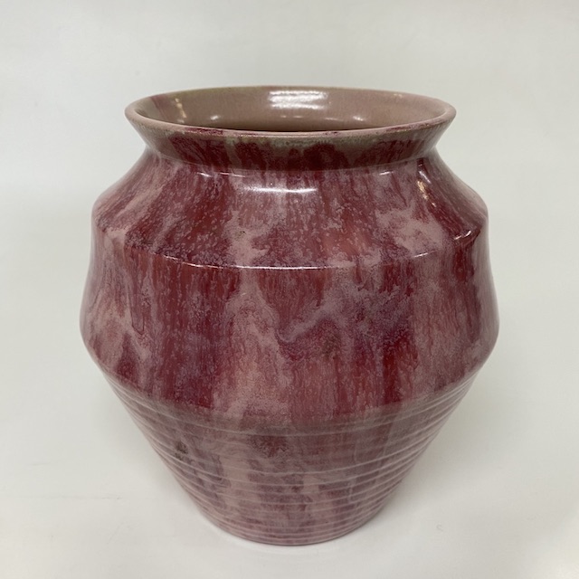 VASE, Art Deco - Pink Marble Effect